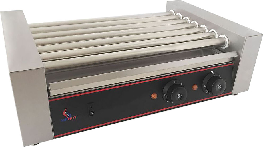 ГРИЛЬ РОЛИКОВЫЙ AIRHOT АППАРАТ ДЛЯ ХОТ-ДОГОВ RG-7